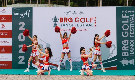 Tưng bừng khai mạc giải gôn thường niên 2022 BRG Golf Hanoi Festival